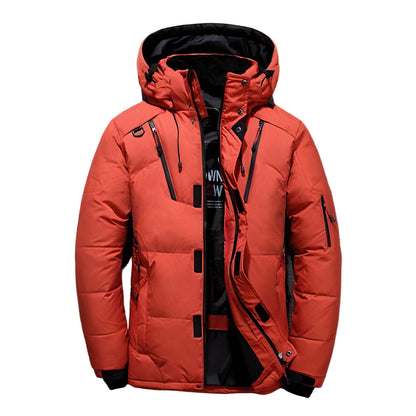 Men's hooded winter jacket