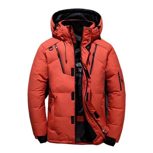 Men's hooded winter jacket