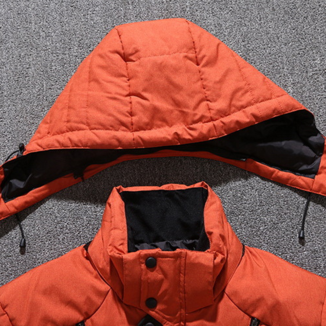 Men's hooded winter jacket