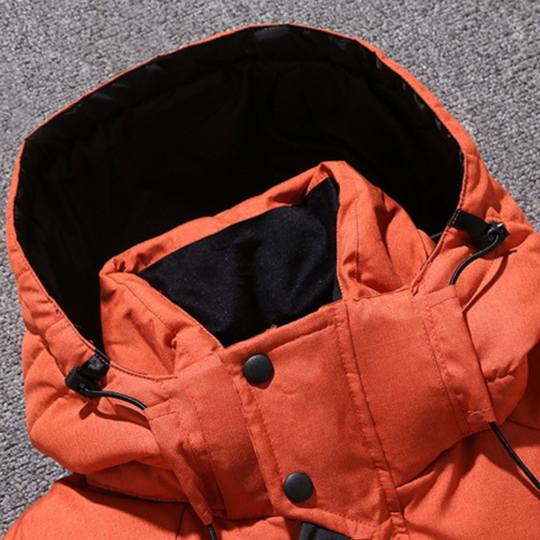 Men's hooded winter jacket