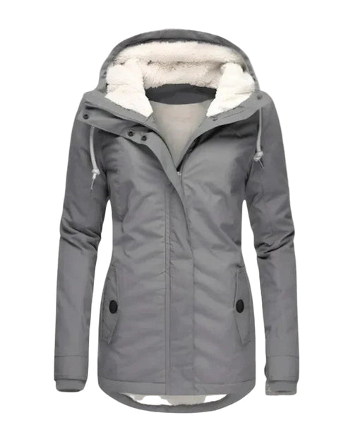 Women's Winter Jacket Waterproof with Fleece Lining