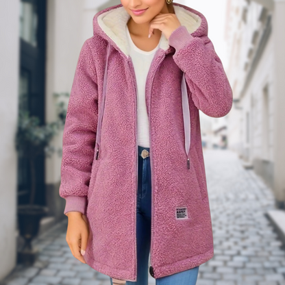 Women's Winter Jacket Fleece Lining Stylish
