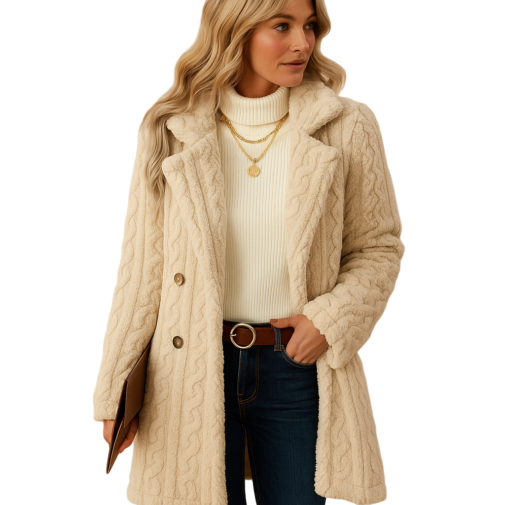 Women's Winter Coat With Structured Fit