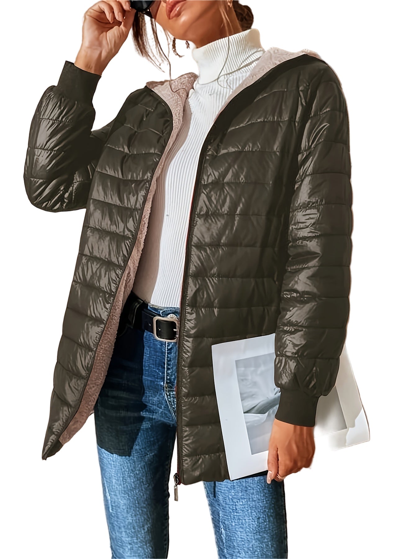 Women's Winter Jacket Windproof and Warm