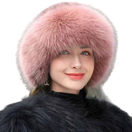 Women's Winter Hat in Imitation Fur