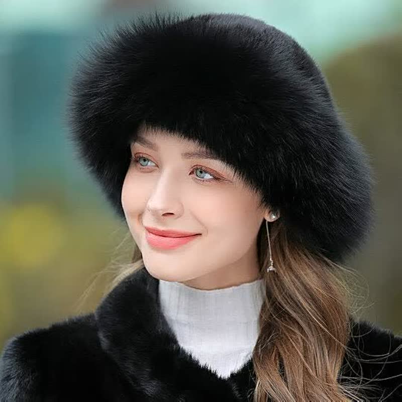 Women's Winter Hat in Imitation Fur