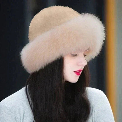 Women's Winter Hat in Imitation Fur