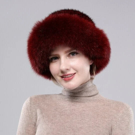Women's Winter Hat in Imitation Fur