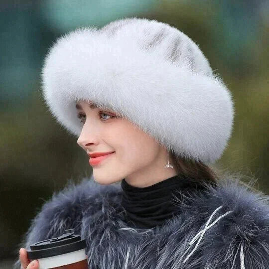 Women's Winter Hat in Imitation Fur