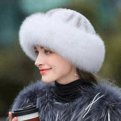 Women's Winter Hat in Imitation Fur