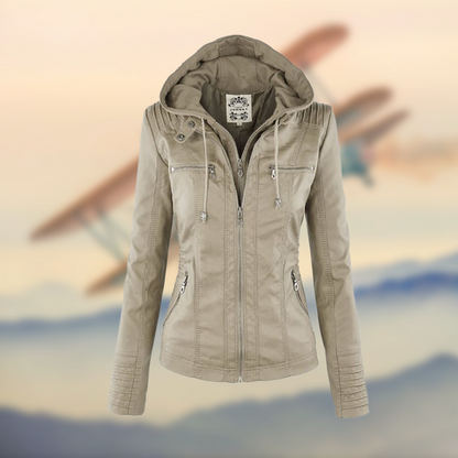 Women's hooded jacket Fashionable look