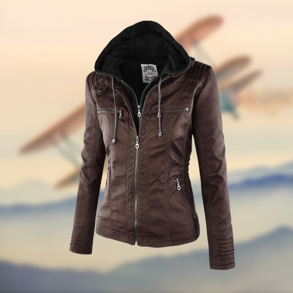 Women's hooded jacket Fashionable look