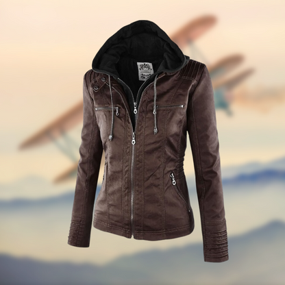 Women's hooded jacket Fashionable look