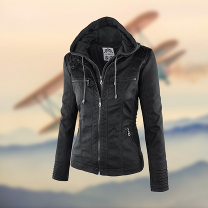 Women's hooded jacket Fashionable look