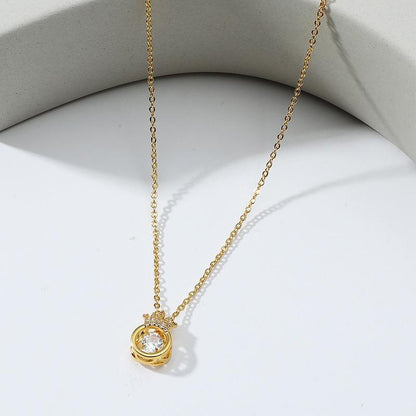Dancing Crown Necklace