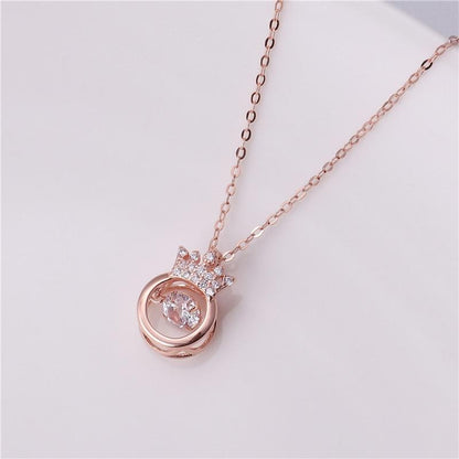 Dancing Crown Necklace