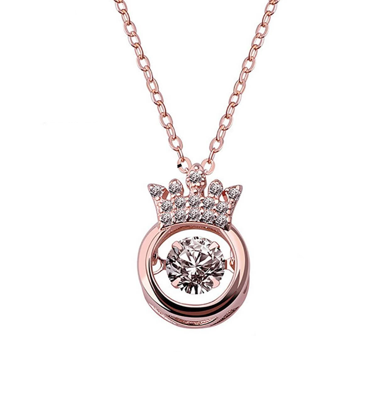 Dancing Crown Necklace
