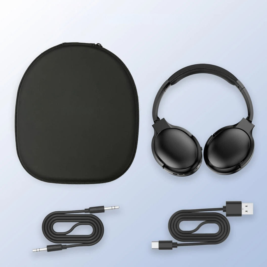 Deep Bass BT 5.3 Headphones with active noice cancellation and microphone