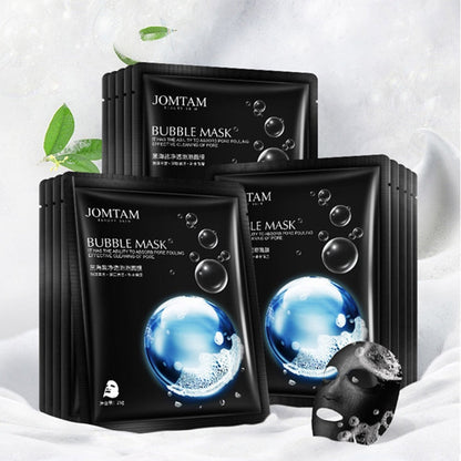 Deep cleansing bubble facial mask