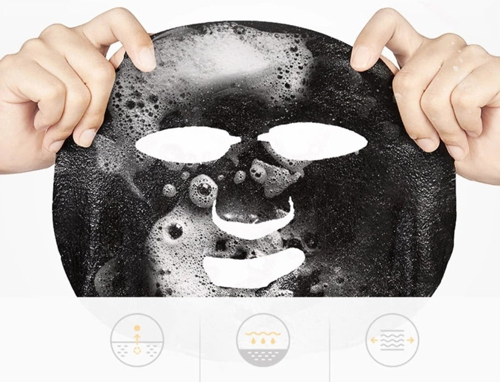 Deep cleansing bubble facial mask