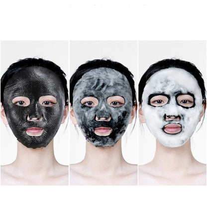 Deep cleansing bubble facial mask