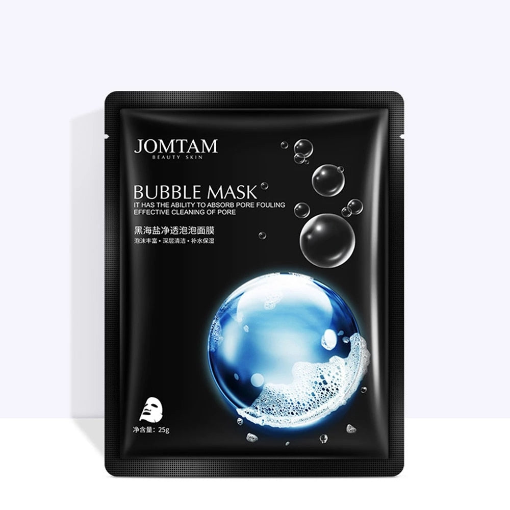 Deep cleansing bubble facial mask