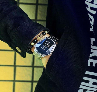 Diamond Style Waterproof Quartz Wristwatch