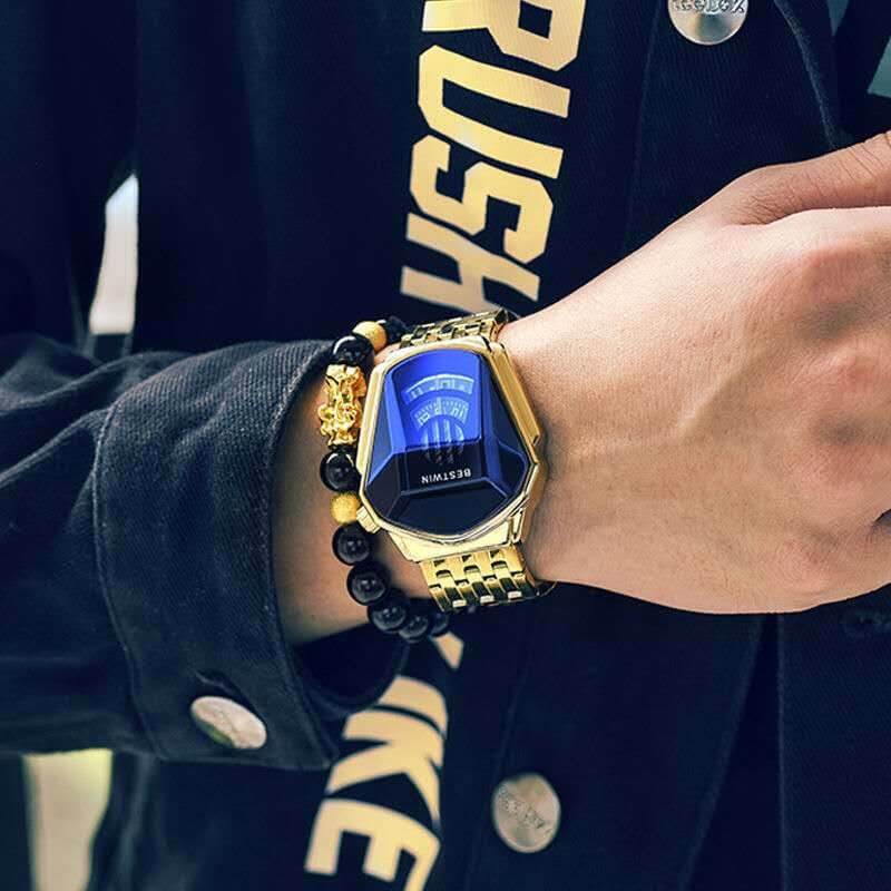 Diamond Style Waterproof Quartz Wristwatch