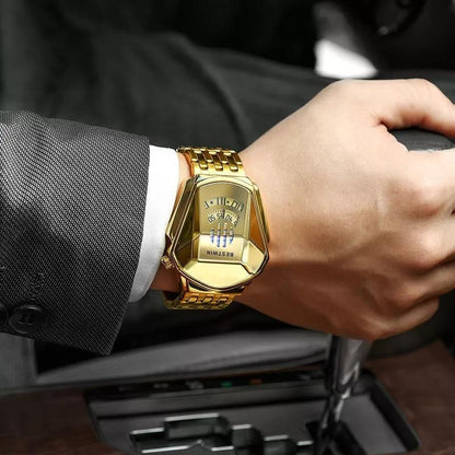 Diamond Style Waterproof Quartz Wristwatch