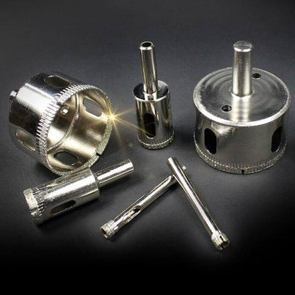 Diamond-coated Circle Drill Set