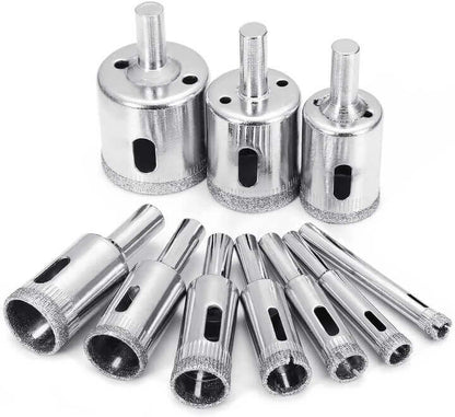 Diamond-coated Circle Drill Set