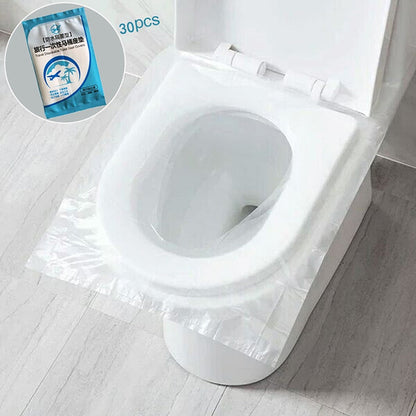 Disposable lid for toilet seat