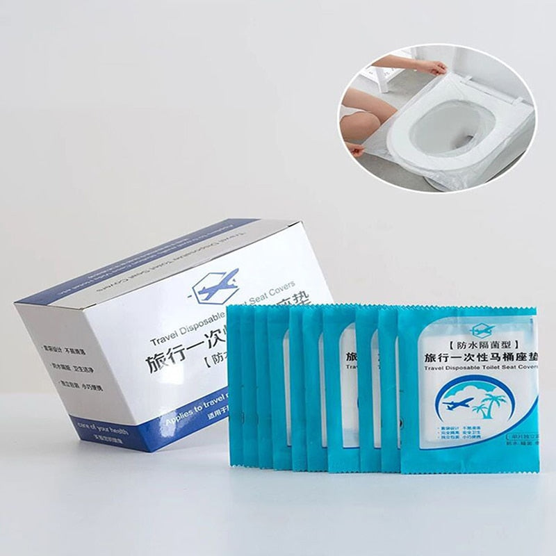 Disposable lid for toilet seat