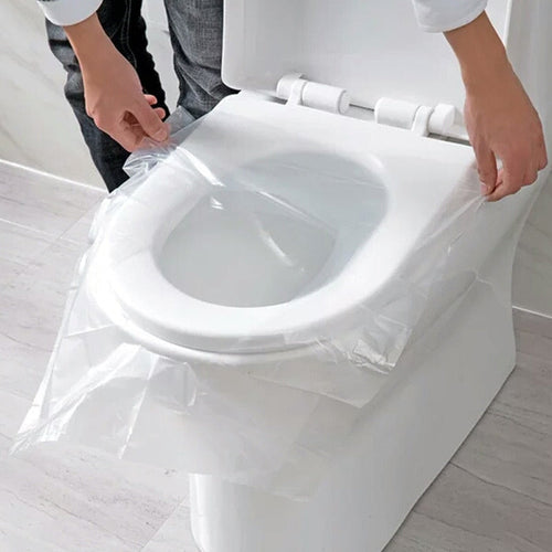 Disposable lid for toilet seat