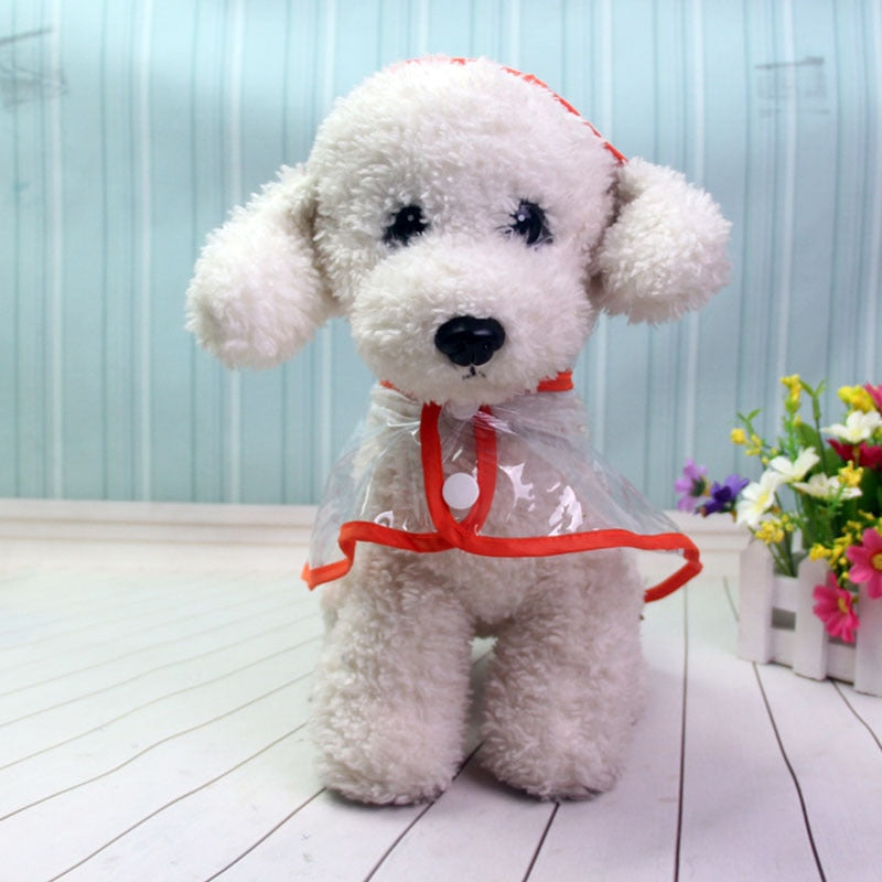 Dog Waterproof Transparent Raincoat