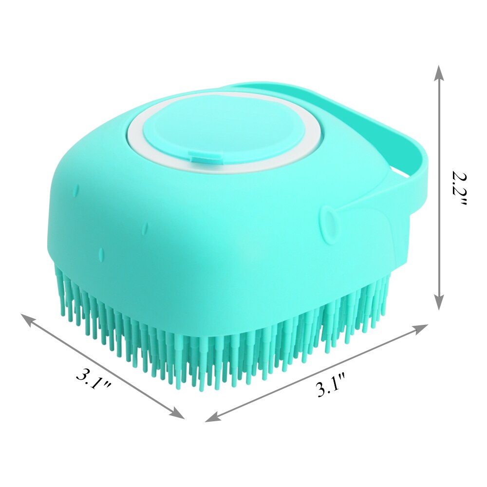 Dog bath brush