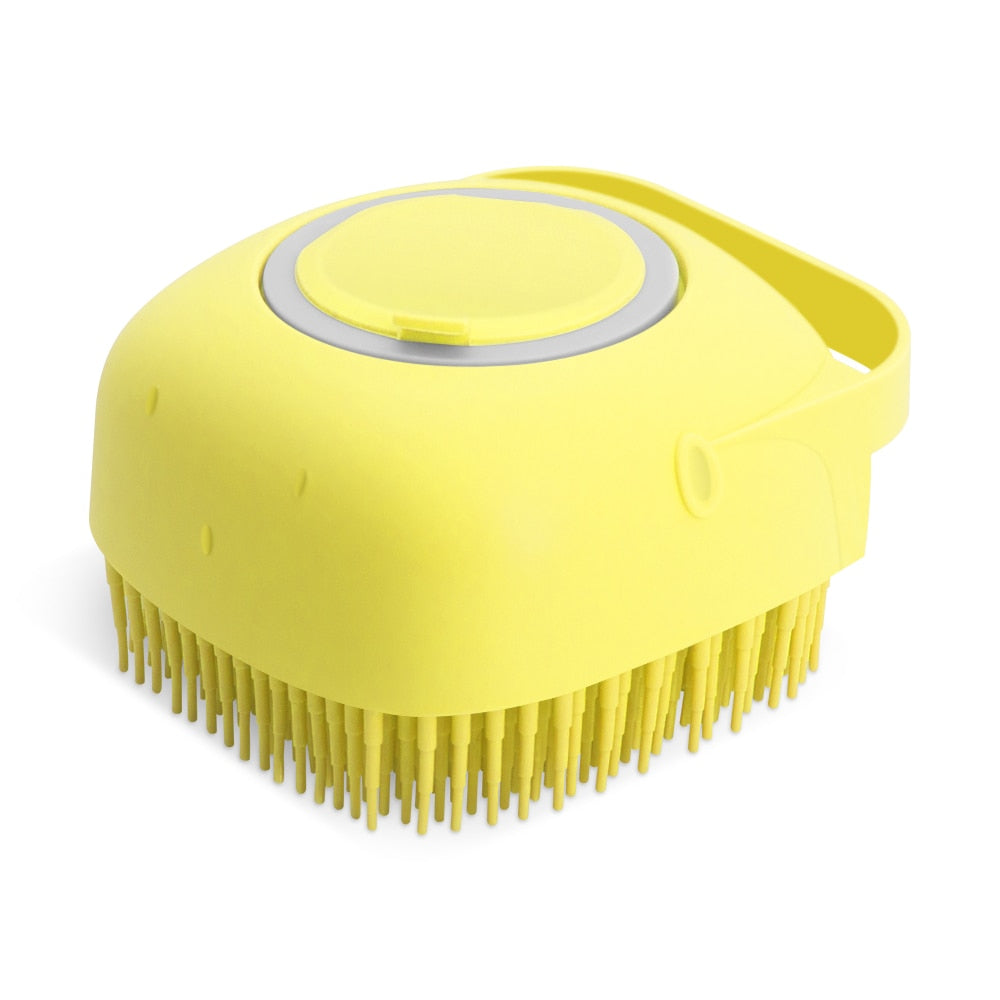 Dog bath brush