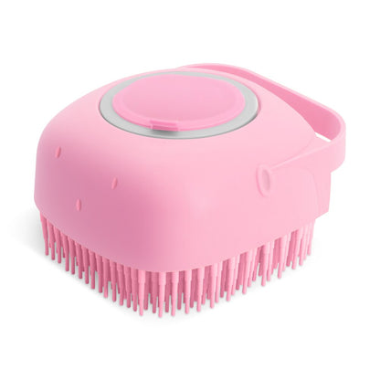 Dog bath brush