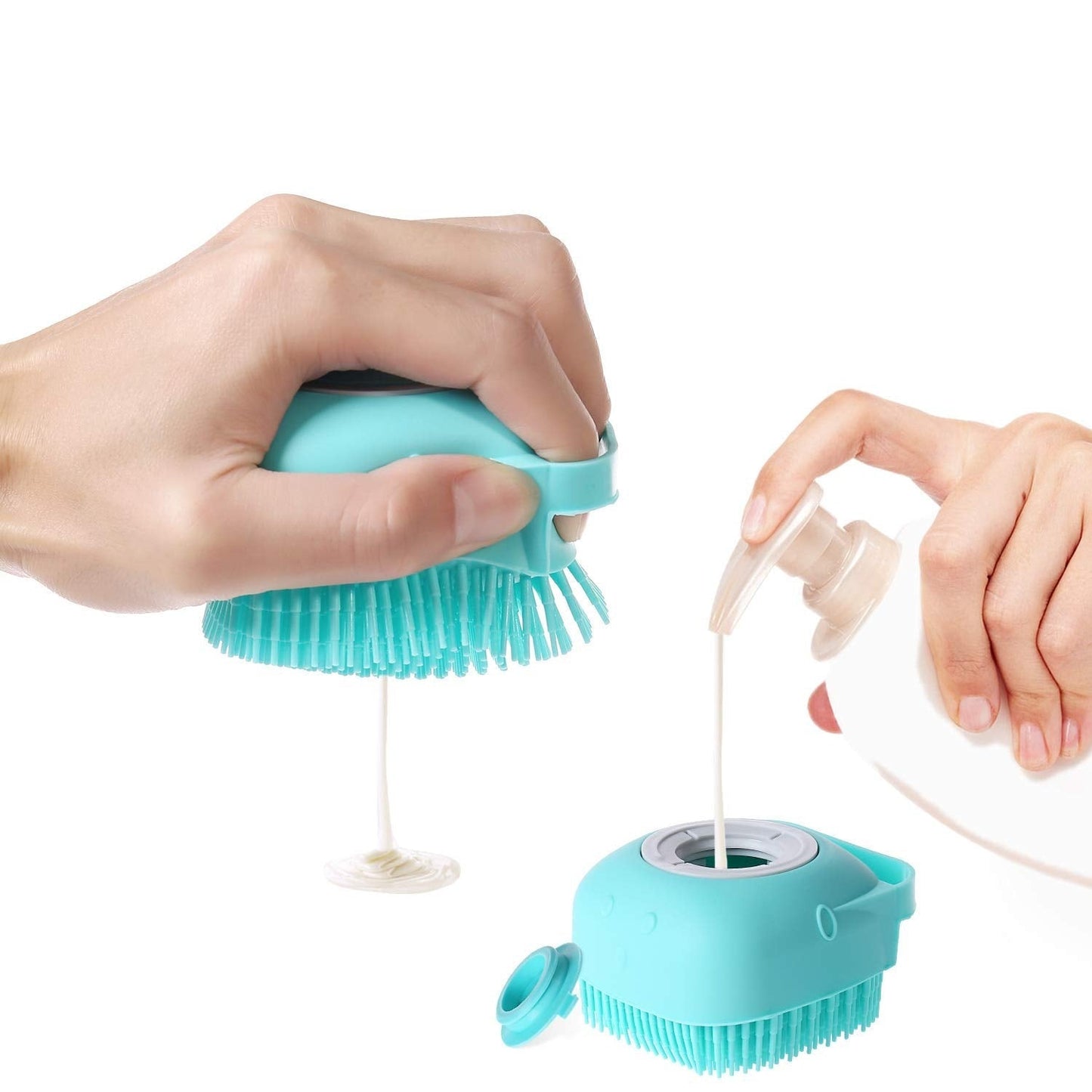 Dog bath brush