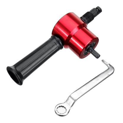 Double-headed metal nibbler