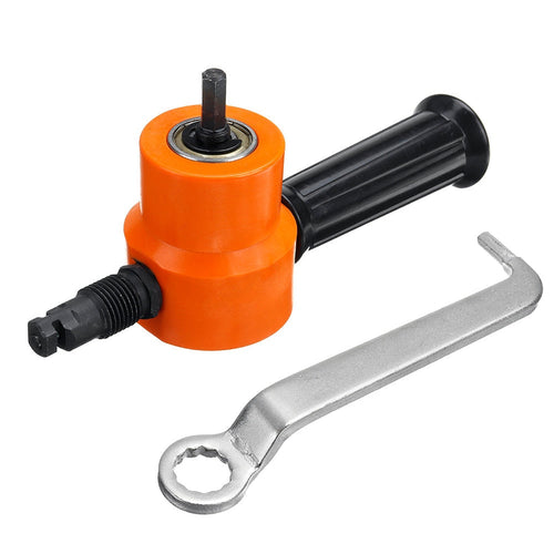 Double-headed metal nibbler