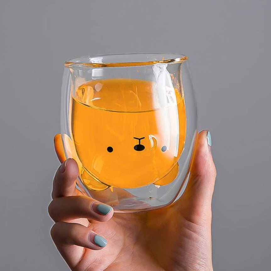 Double-layer coffee mug