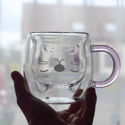 Double-layer coffee mug