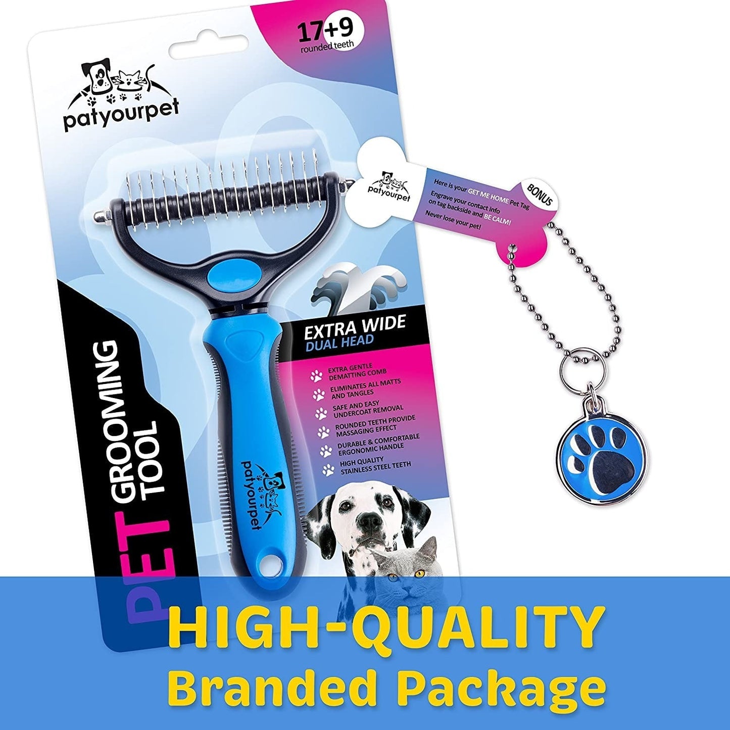 Double-sided Pet Grooming Brush