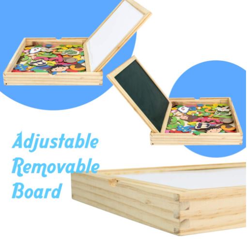 Draw & Puzzle - Educational Magnetic Board