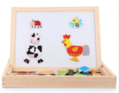 Draw & Puzzle - Educational Magnetic Board