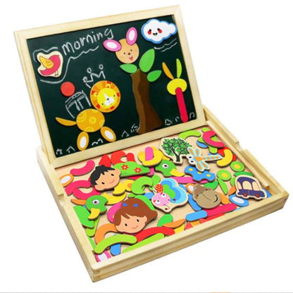 Draw & Puzzle - Educational Magnetic Board