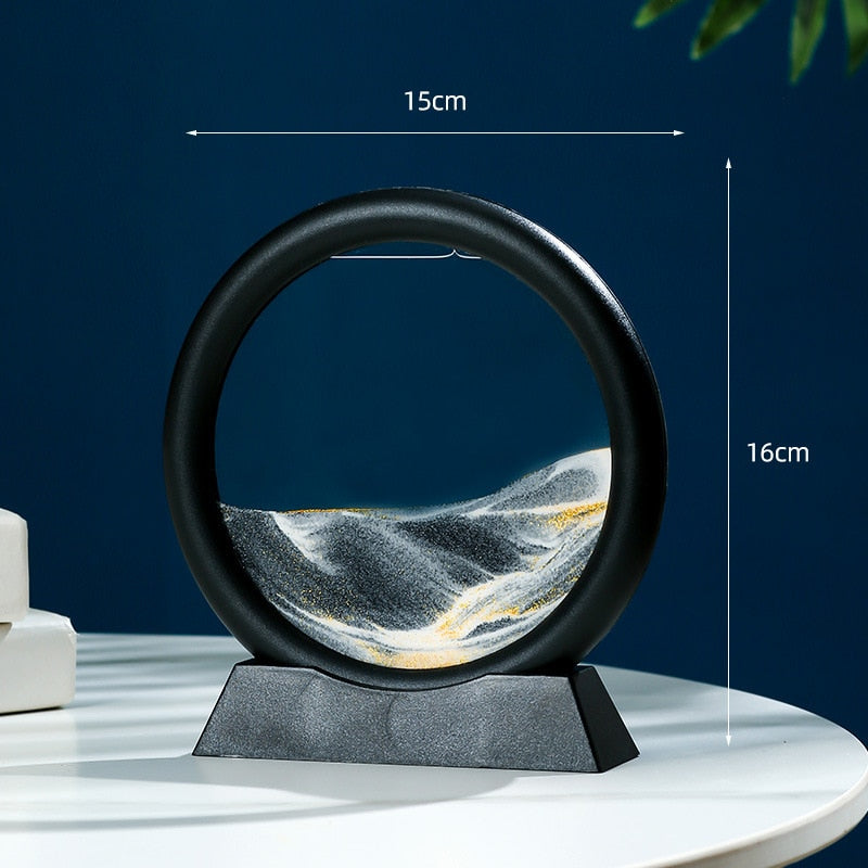 Dynamic Sand Art Display
