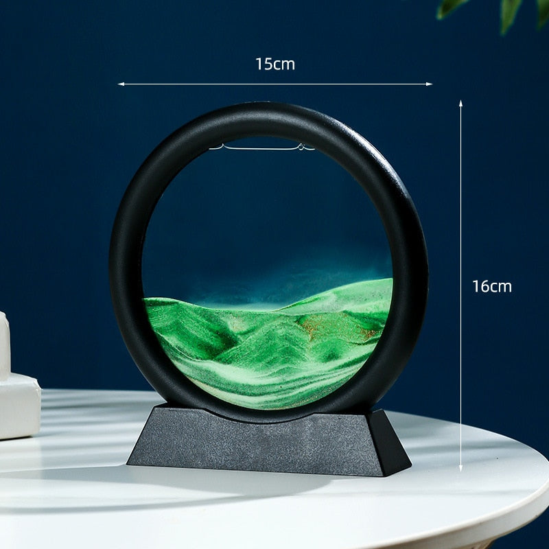 Dynamic Sand Art Display