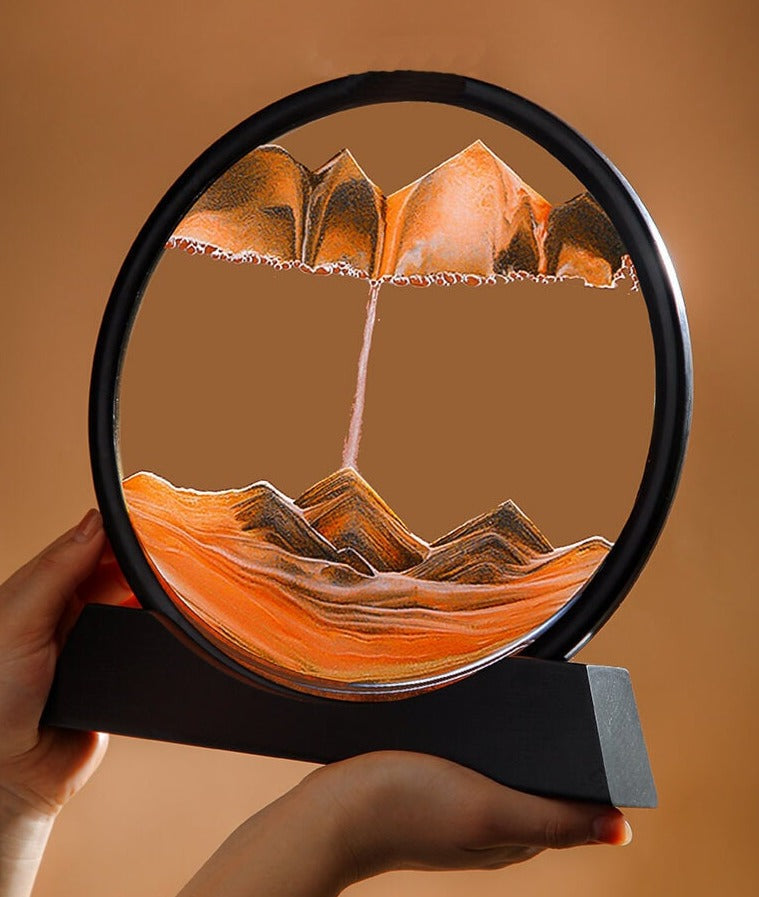 Dynamic Sand Art Display